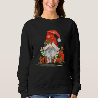 Röda Buffalo-rutiga julgnom Gnomer Tomte Noel T Shirt
