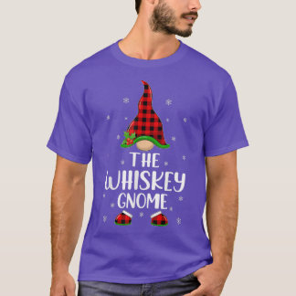 Röda buffalo som matchar Whiskey Gnome Chris T Shirt