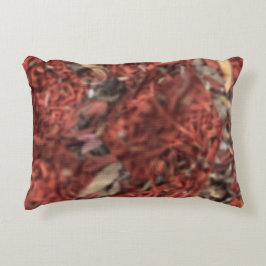 Röda Bush Prydnadskudde