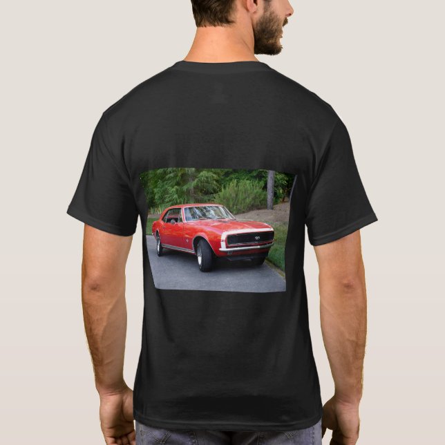 Röda Camaro SS 350 T Shirt (Baksida)
