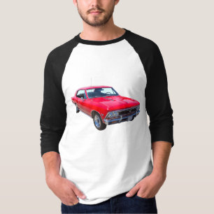 Röda Chevy 1966 Chevelle SS 396 Tee