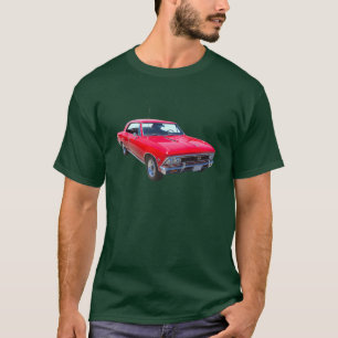 Röda Chevy 1966 Chevelle SS 396 Tee Shirt