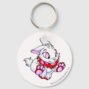 Röda Cybunny Nyckelring