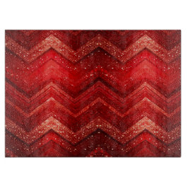 Röda dekorativa Glitter