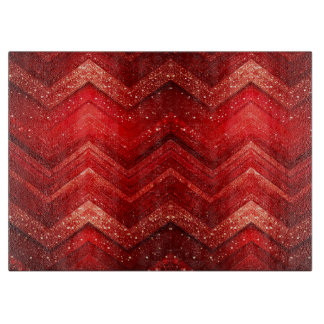 Röda dekorativa Glitter