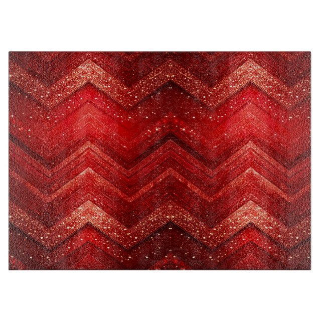 Röda dekorativa Glitter (Framsidan)