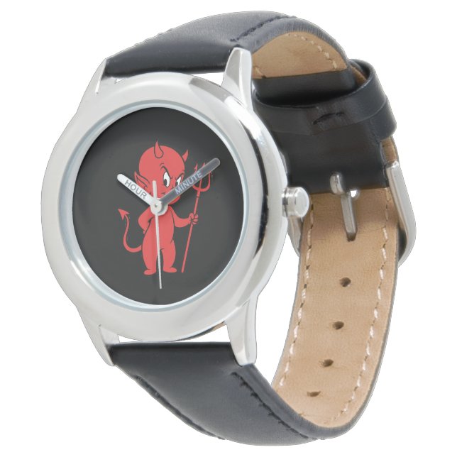 Röda Djävulen Armbandsur (Vinklad)