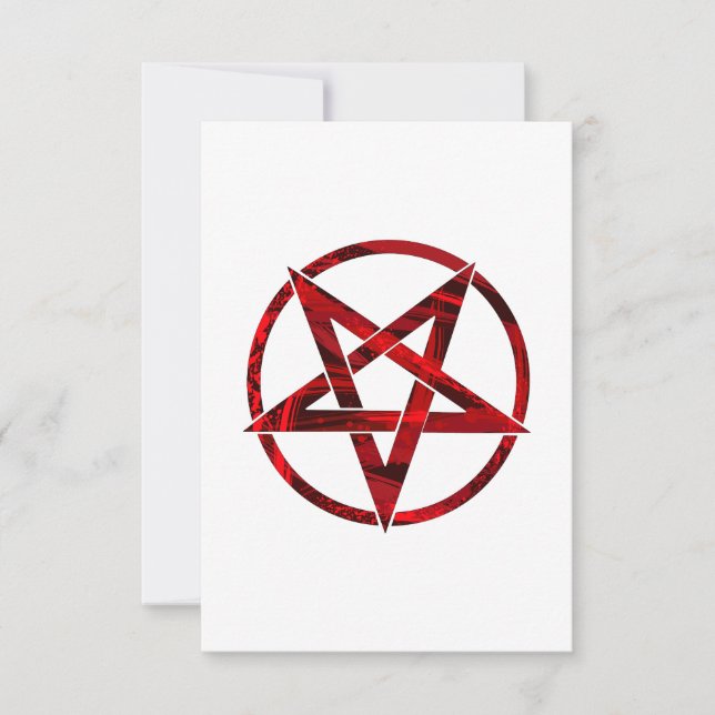 Röda Djävulens Pentagram (Framsida)