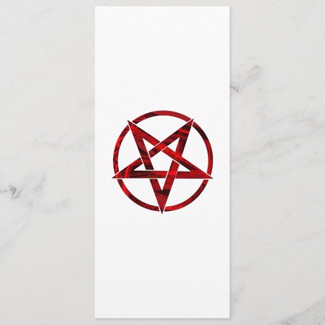 Röda Djävulens Pentagram Program (Framsida)