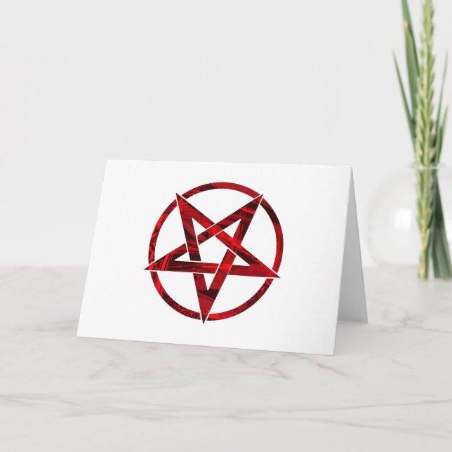 Röda Djävulens Pentagram Program (Framsida)