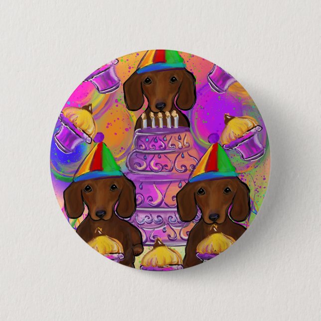 Röda Doxies Knapp (Framsida)