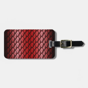 Röda drakefjäll bagagebricka