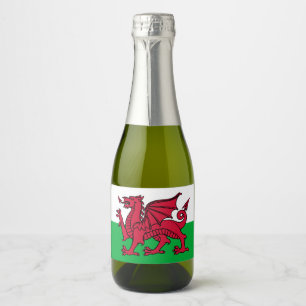 Röda drakens keltiska flagga av Wales & walesare