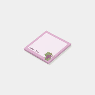 Röda druvor post-it block