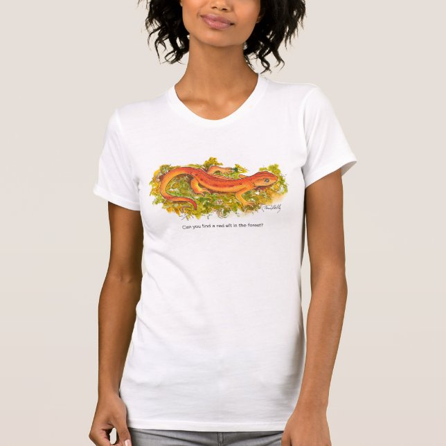 Röda Eft vänner av den Timbercrest T Shirt (Framsida)