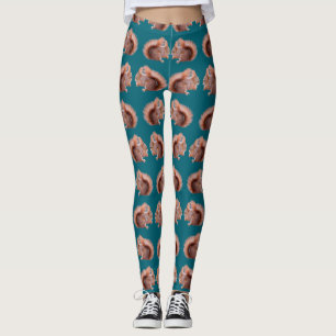 Röda Ekorre Frenzy Leggings