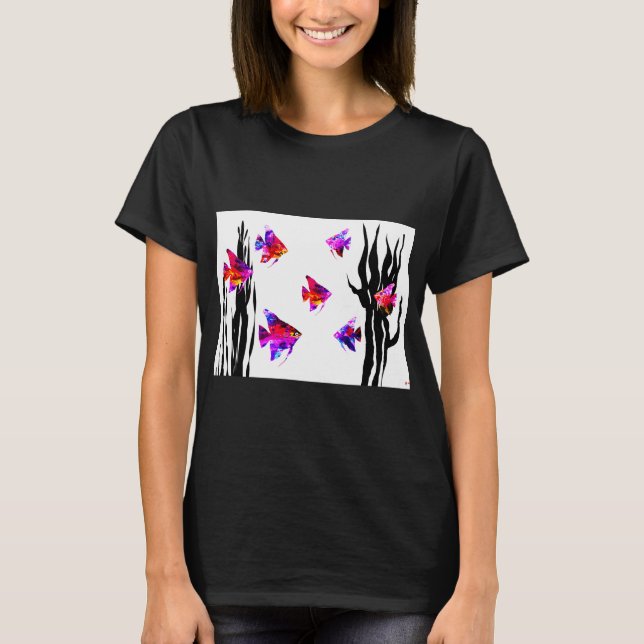Röda fiskar t shirt (Framsida)