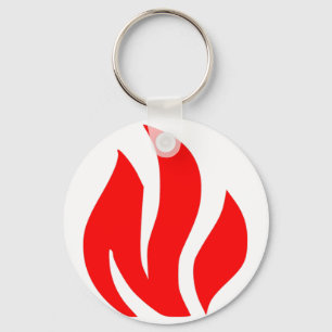 Röda Flame undertecknar Nyckelring