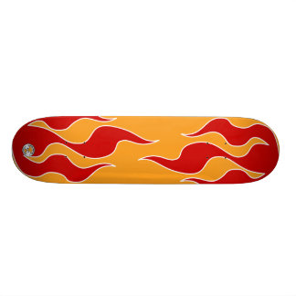 Röda Flamsstyrelsen Skateboard Bräda 21,5 Cm
