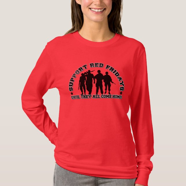 Röda fredagar t-shirt (Framsida)