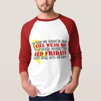 Röda fredagar t shirt