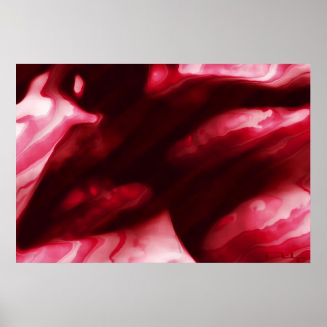 Röda frukter av passion poster (Framsidan)