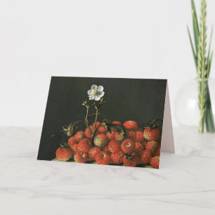 RÖDA FRUKTER/STRAWBERRIER OCH FLOWER KORT