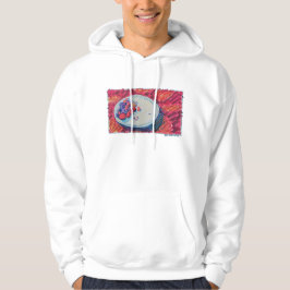 Röda fruktskål hoodie