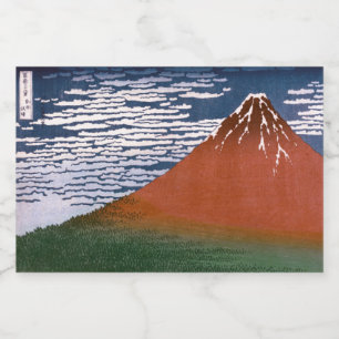 Röda Fuji, Aka Fujiyama Vulkan Katsushika Hokusai