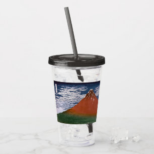 Röda Fuji, Aka Fujiyama Vulkan Katsushika Hokusai Take Away Mugg
