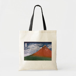 Röda Fuji, Aka Fujiyama vulkanen Katsushika Hokusa Tygkasse