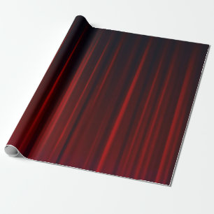 Röda gardiner presentpapper