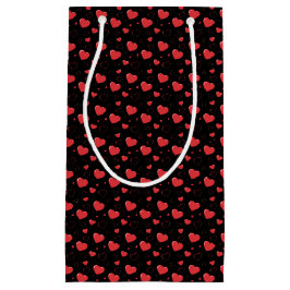 Röda, glansfulla passionshjärtan, söt romantisk mö