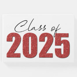 Röda Glitter-klassen 2025 Gästböcker