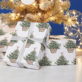 Röda glödlampor julgranar presentpapper