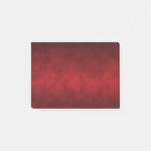 Röda Gothys ombre-bakgrund Post-it Block
