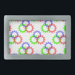 Röda, Grönt och blåa växlar<br><div class="desc">Röd, grönt och blå växel mönster. Ursprunglig, dekorativ design.</div>