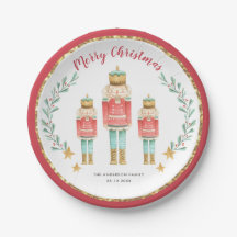Röda Guld Nutcracker Julens Julfest Favoriter