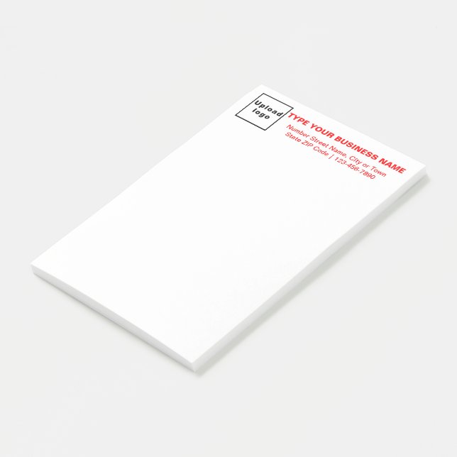 Röda handelsmärket Texter om rubriken Lång tid Post-it Block (Vinklad)