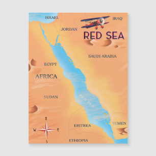 Röda havet reskarta