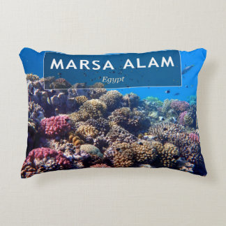röda havet snorkling i marsa alam egypten prydnadskudde