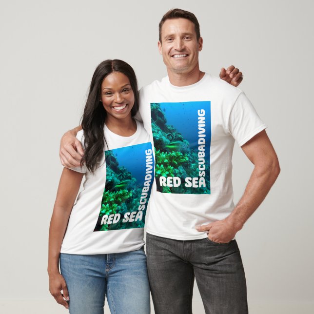 Röda havets Dyka T Shirt (Unisex)