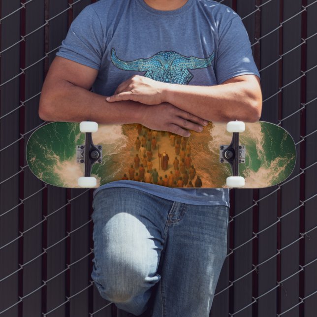 Röda havets övergång mini skateboard bräda 18,5 cm (Utomhus 3)