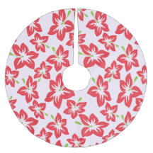 Röda Hibiscus, Röda blommor, Mönster av blommor