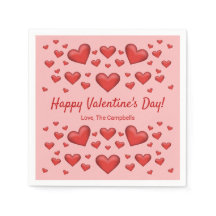 Röda hjärtan Glad Alla hjärtans dag och Anpassning