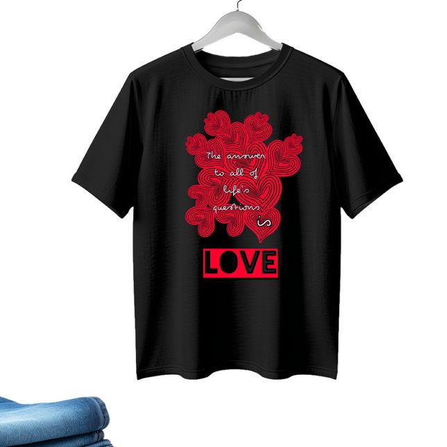 Röda hjärtan t shirt (Skapare uppladdad)