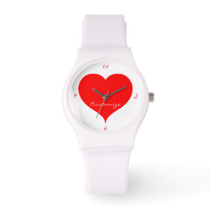 Röda hjärtan Valentine Thunder_Cove Armbandsur