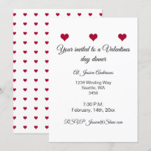 Röda hjärtan-valentinmiddag