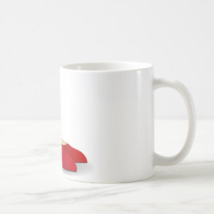 röda högklackskor kaffemugg