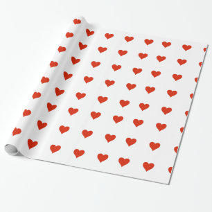 Röda hörn Papprare Presentpapper